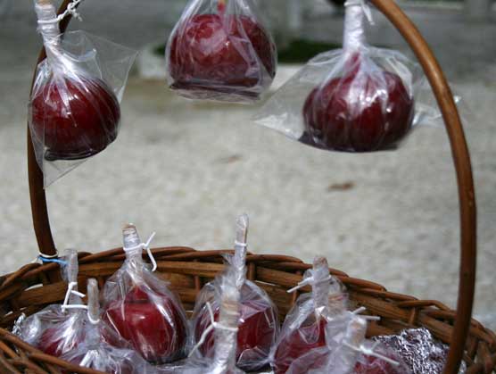 como fazer maça do amor para vender